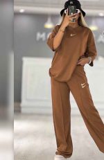 بلوزشلوار خط اتو چاپ دونایک زنانه