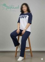 ست تیشرت و شلوار قواره دار زنانه
